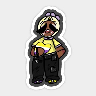 nonbinary whoman Sticker